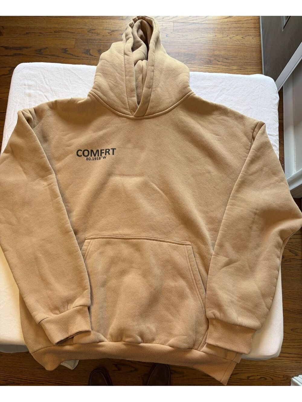 Unisex Comfrt Beige Hoodie 80.1918°W - M